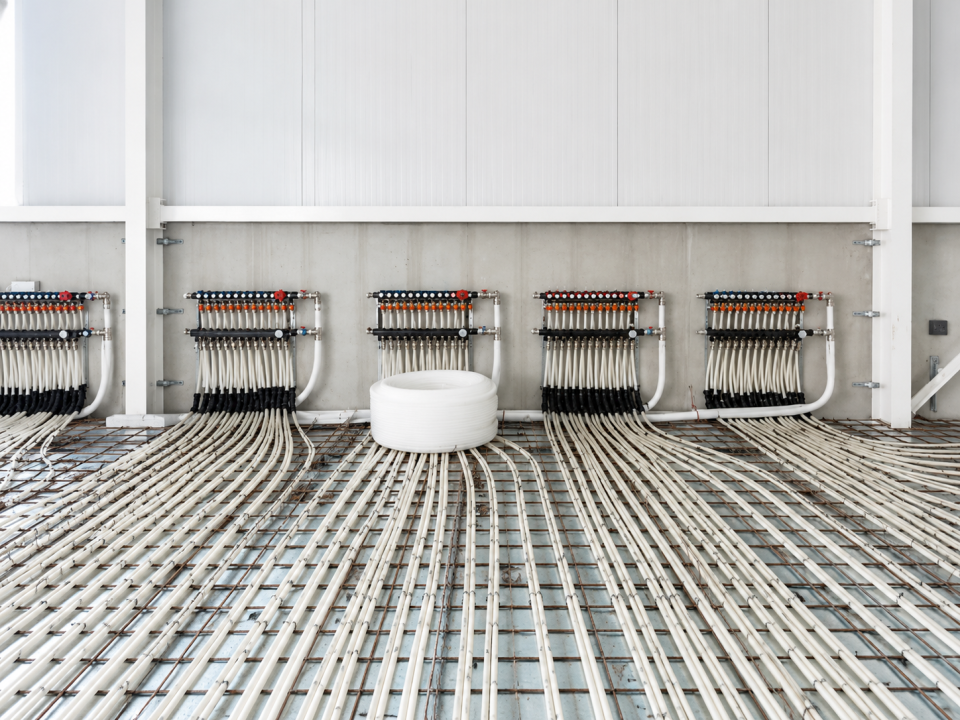 Industrie Vloerverwarming