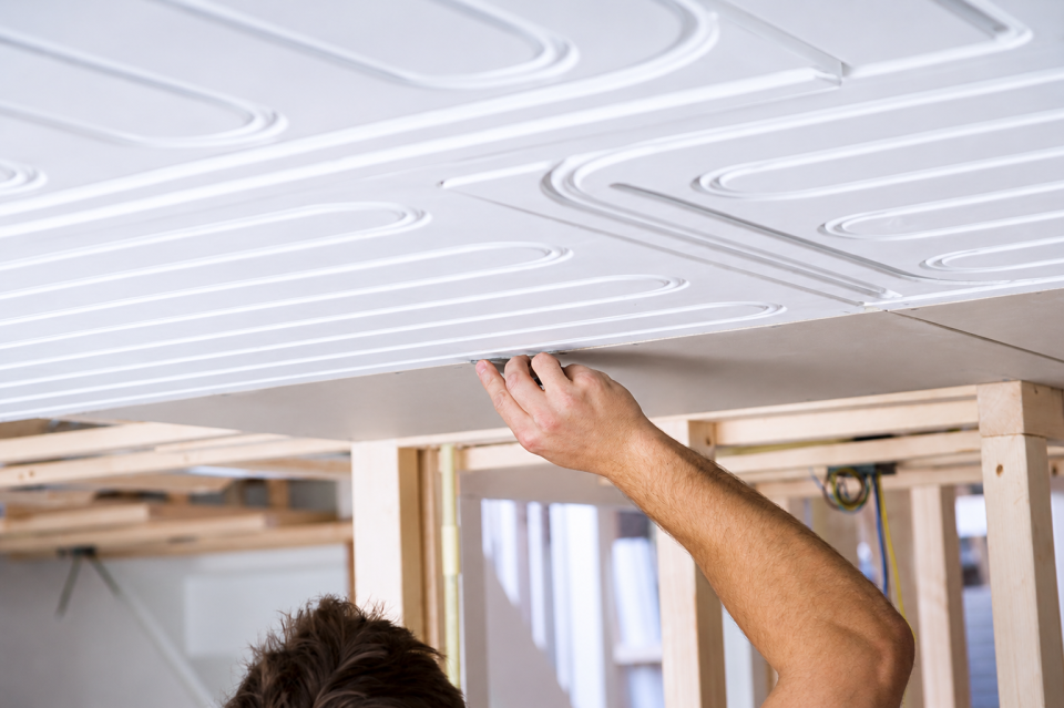 Klimaatsysteem plafond platen